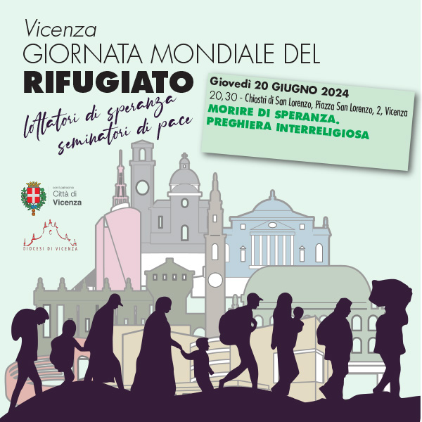 Giornata mondiale del Rifugiato giovedì 20 giugno 2024